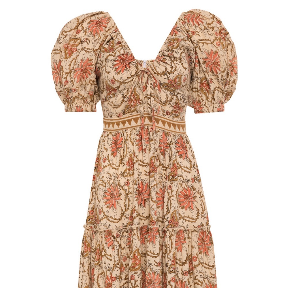 Anna Cate Arie Dress, Coral Floral L